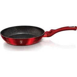 BerlingerHaus Pánev s mramorovým povrchem Burgundy Metallic Line, 24 cm