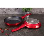 BerlingerHaus Pánev s odnímatelnou rukojetí + víko Burgundy Metallic Line, 28 cm