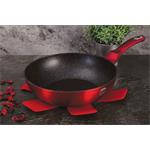 BerlingerHaus Pánev WOK Burgundy Metallic Line, 30 cm