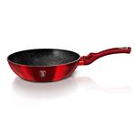 BerlingerHaus Pánev WOK Burgundy Metallic Line, 30 cm