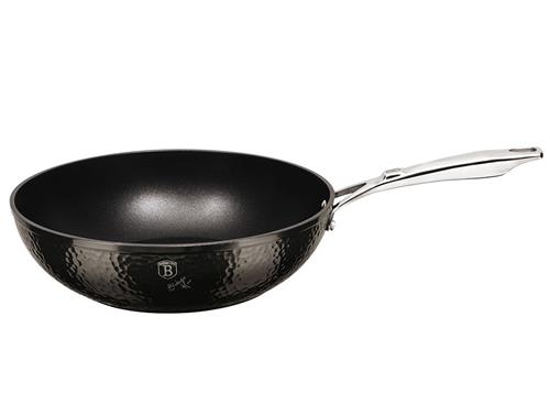 BerlingerHaus Pánev WOK  Shine Basalt Collection, 28 cm