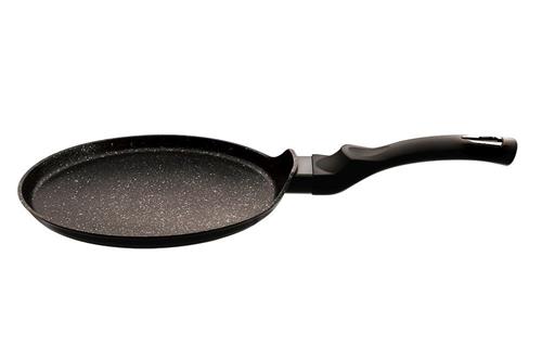 BerlingerHaus Panvica na palacinky s mramorovým povrchom Black Silver Collection, 28 cm