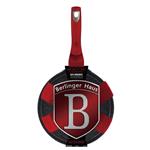 BerlingerHaus Panvica na palacinky s mramorovým povrchom Burgundy Metallic Line, 25 cm
