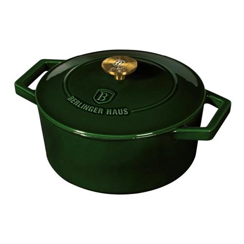 BerlingerHaus Pekáč s poklicí litinový 24 cm Emerald Collection