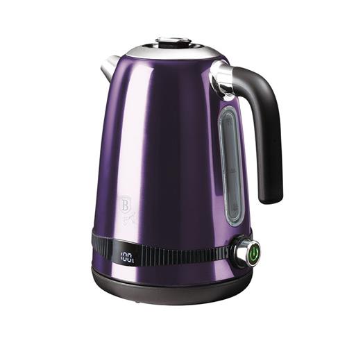 BerlingerHaus Rýchlovarná kanvica s reguláciou teploty Purple Metallic Line, 1,7 l