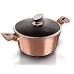 BerlingerHaus Sada 10 hrncov s mramorovým povrchom Rosegold Metallic Line