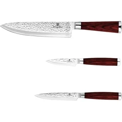 BerlingerHaus Sada nožov z nehrdzavejúcej ocele 3 ks Ebony Line Rosewood