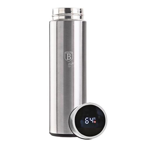 BerlingerHaus Termoska nerez s LED displejem 450 ml Black Silver Collection