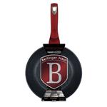 BerlingerHaus WOK panvica s mramorovým povrchom Burgundy Metallic Line, 30 cm