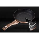 BerlingerHaus WOK s mramorovým povrchem Rosegold Metallic Line, 28 cm