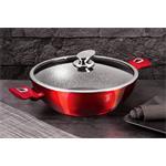 BerlingerHaus Wok s pokrievkou 30 cm Burgundy Edition