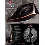 BerlingerHaus Žehlička napařovací Black Rose Collection, 2200 W