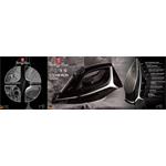 BerlingerHaus Žehlička napařovací Shiny Black Collection, 2200 W