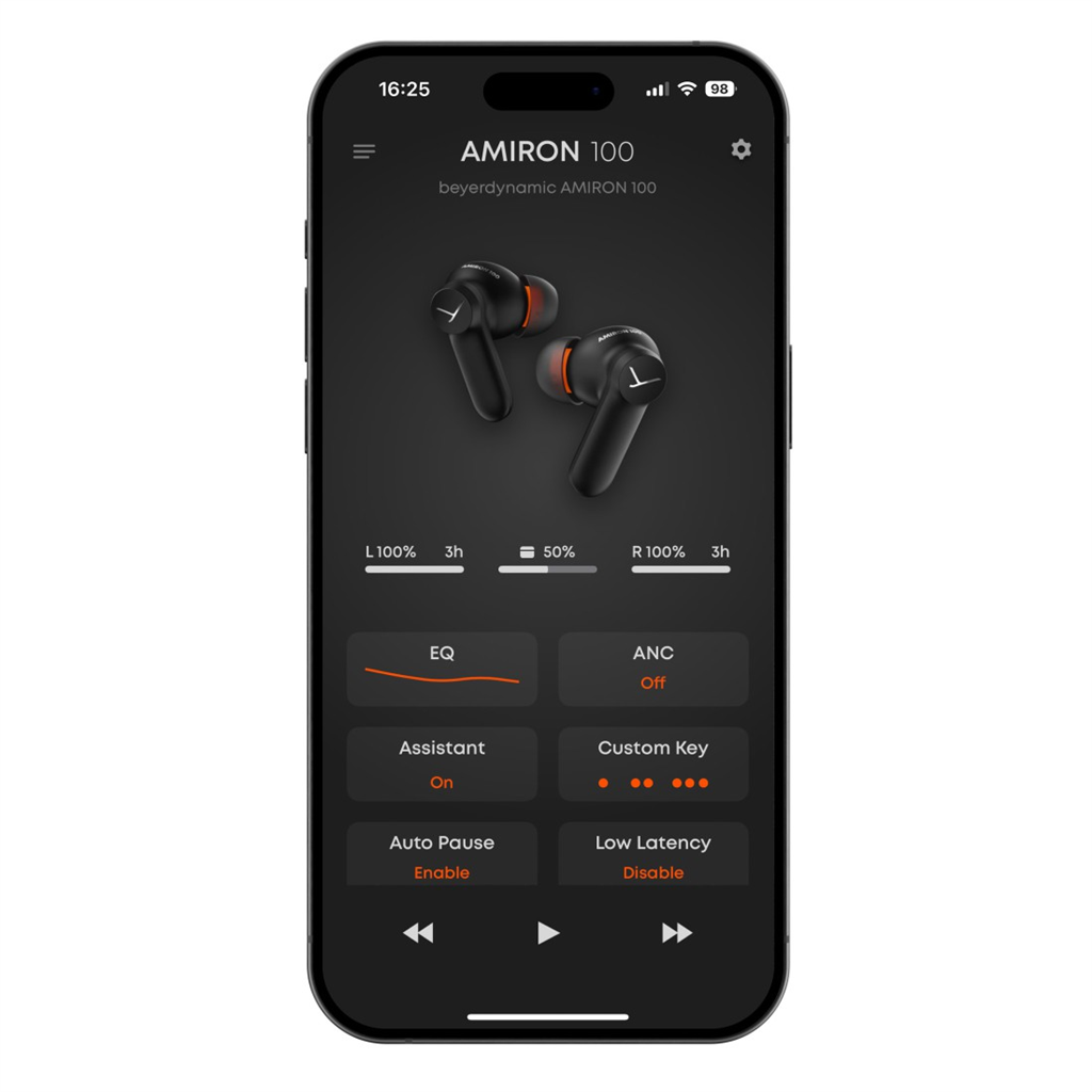 Beyerdynamic AMIRON 100, černá