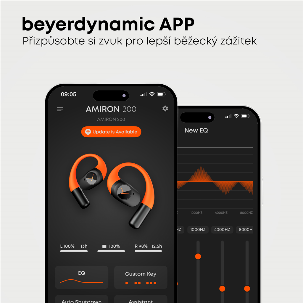 Beyerdynamic AMIRON 200 black/orange