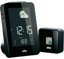 Bezdrátová meteostanice Braun, 66038, černá