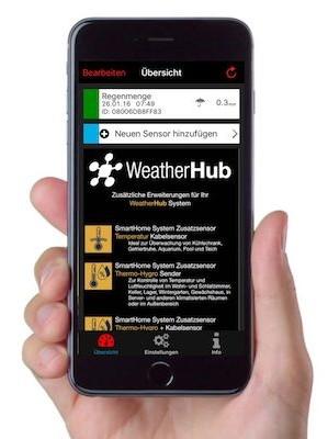 Bezdrátový monitor klimatu WEATHERHUB - startovní balíček č. 6