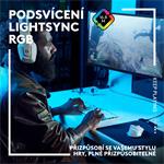 Bezdrôtová herná myš Logitech G502 X PLUS RGB, biela