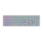Bezdrôtová klávesnica CANYON HKB-W11 SK/CS RGB sivá