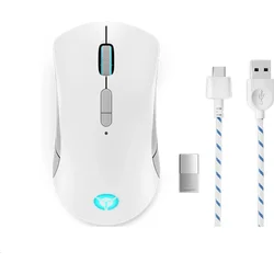 Bezdrôtová laserová myš Lenovo Legion M600 biela