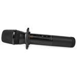 Bezdrôtová mikrofónna súprava NEDIS/ kardioida/ 1000 Ohm/ -95 dB/ ovládanie hlasitosti/ čierna