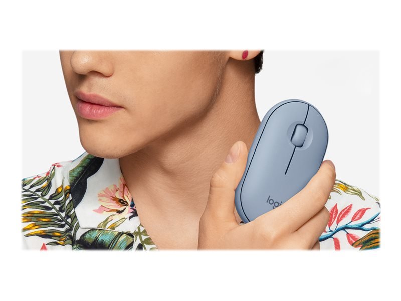 Bezdrôtová myš Logitech Pebble M350 Blueberry
