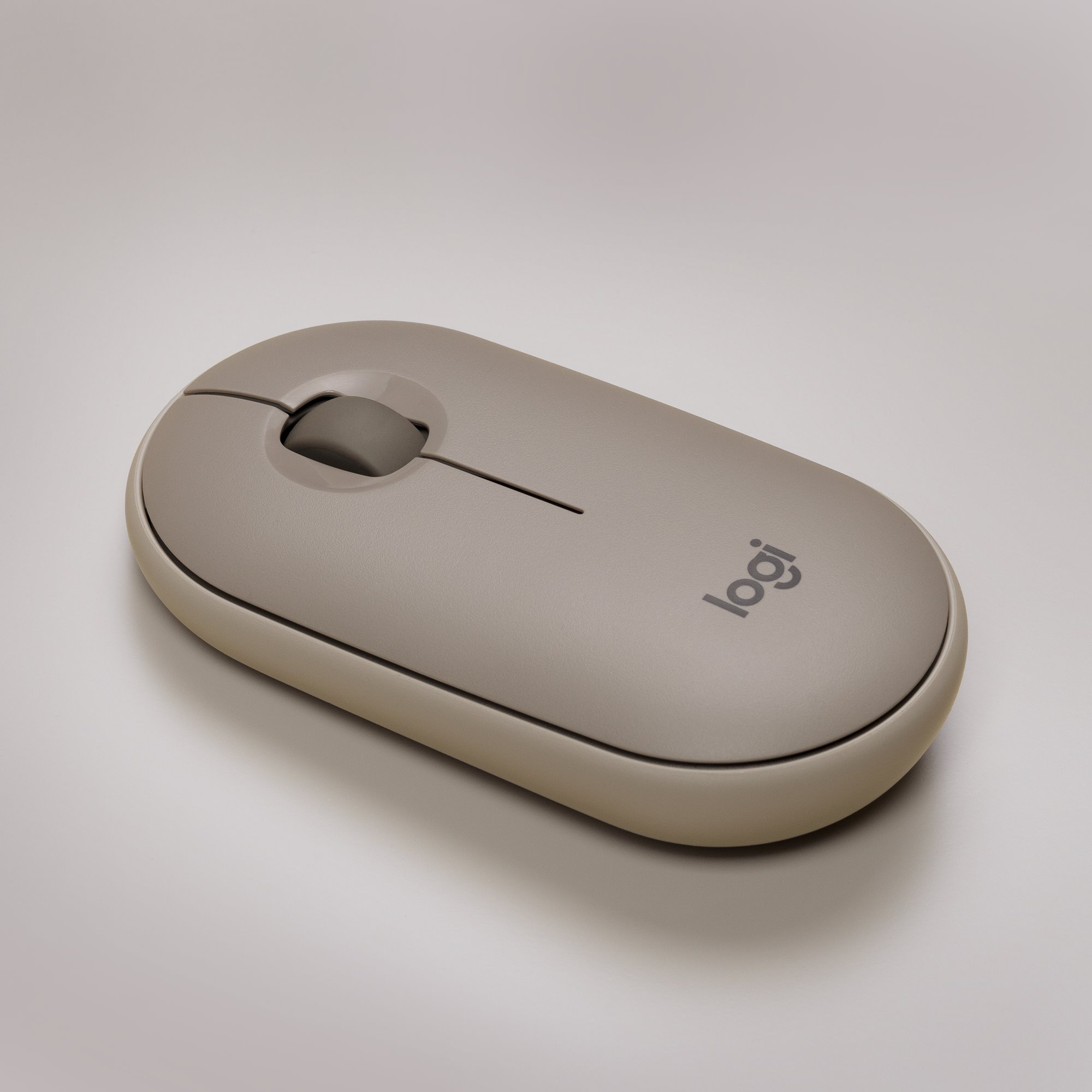 Bezdrôtová myš Logitech Pebble M350 Piesková