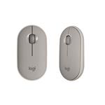 Bezdrôtová myš Logitech Pebble M350 Piesková