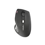 Bezdrôtová myš Natec Jaguar, rýchle rolovanie, 2400 DPI, softvér, čierna