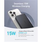 Bezdrôtová powerbanka Anker MagGo 10000mAh, 30W, čierna