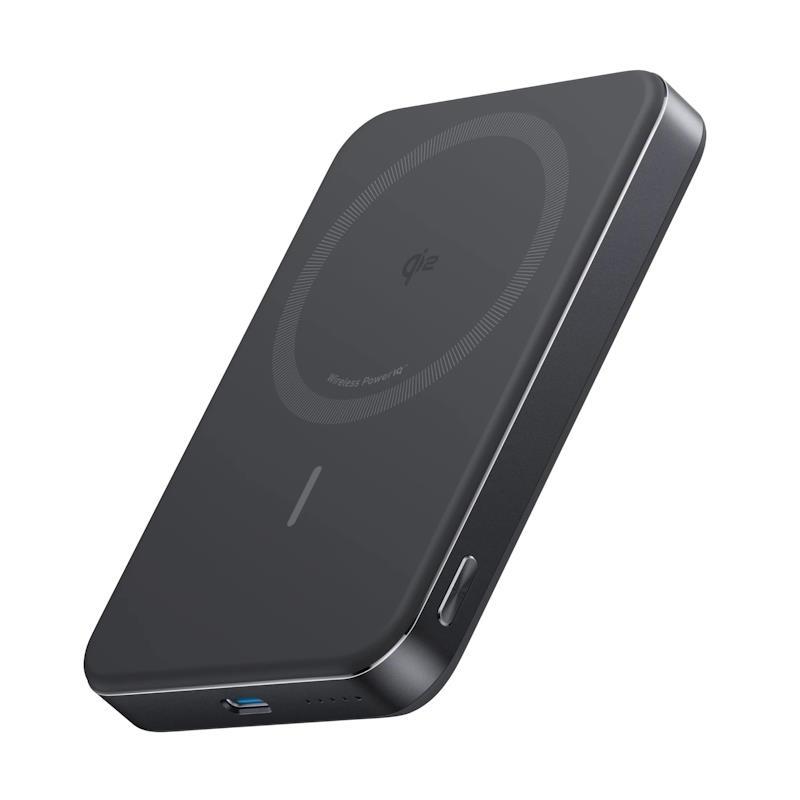 Bezdrôtová powerbanka Anker MagGo 10000mAh, 30W, čierna