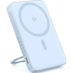 Bezdrôtová powerbanka Baseus PicoGo Qi2 5000mAh, 20W modrá