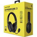 Bezdrôtové slúchadlá Hator HYPERPUNK 3 čierne
