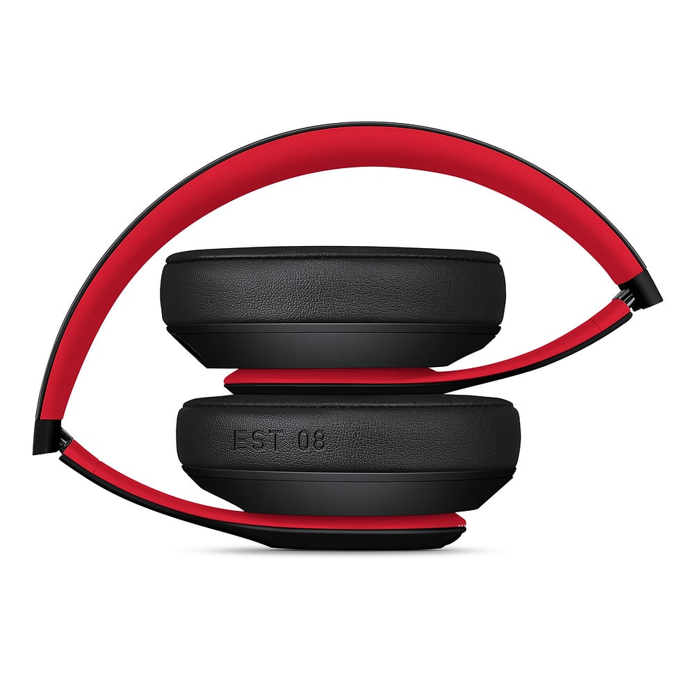 Bezdrôtové slúchadlá na uši Beats Studio3 - kolekcia Beats Decade - Defiant Black-Red