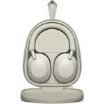 Bezdrôtové slúchadlá Sony WH-1000XM5 strieborné