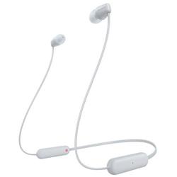 Bezdrôtové slúchadlá Sony WI-C100, biele