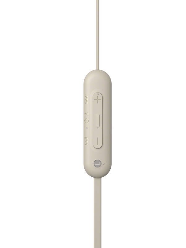 Bezdrôtové slúchadlá Sony WI-C100, sivé