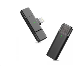 Bezdrôtový mikrofón Viking s klipom M301, konektor Lightning