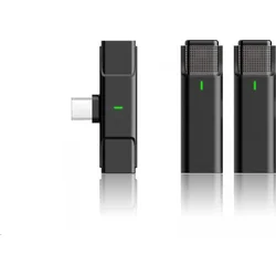 Bezdrôtový mikrofón Viking s klipom M302, konektor USB-C