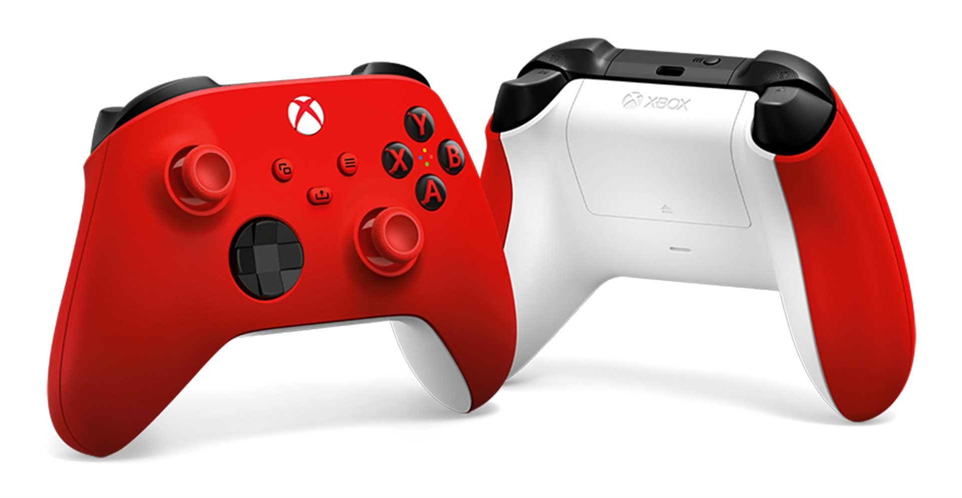 Bezdrôtový ovládač Microsoft pre konzolu Xbox Series, pulzujúca červená