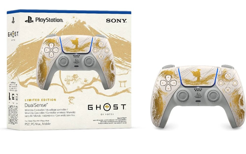 Bezdrôtový ovládač Sony PS5 DualSense - limitovaná edícia Ghost of Yotei
