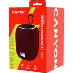 Bezdrôtový reproduktor CANYON BSP-8, červený