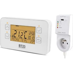 Bezdrôtový termostat ELEKTROBOCK s dotykovým ovládaním BT23