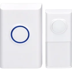 Bezdrôtový zvonček Solight, 120 m, biely