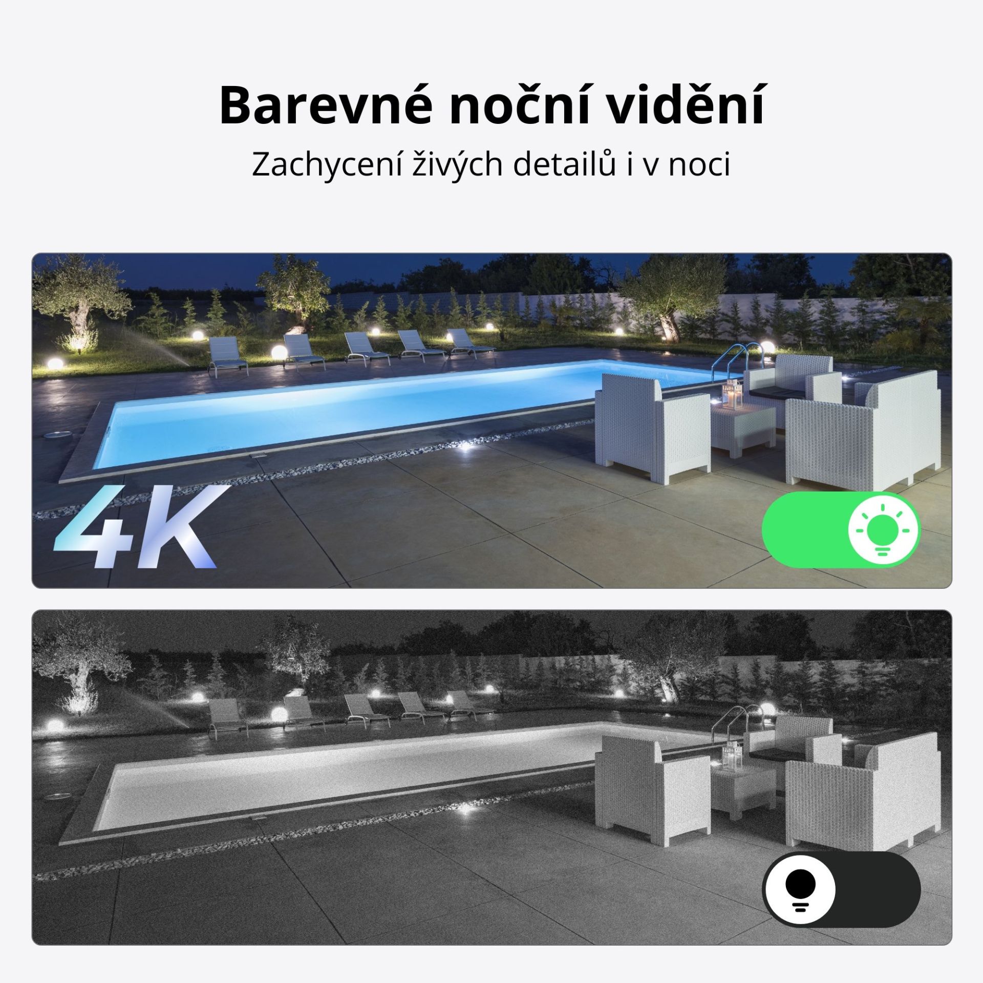 Bezpečnostná kamera Reolink Argus Series B440+Solar Panel na batériu Wi-Fi + 64GB microSD karta