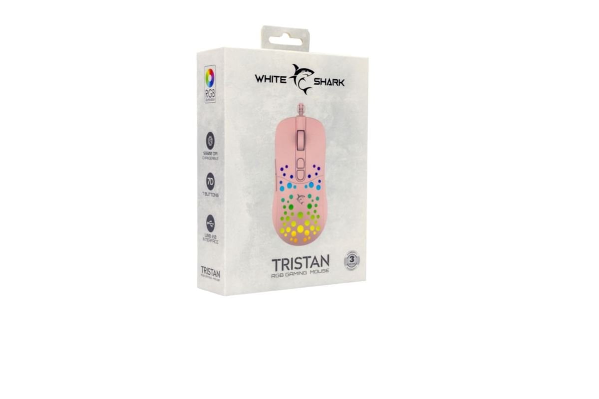Biely žralok TRISTAN-2, ružový