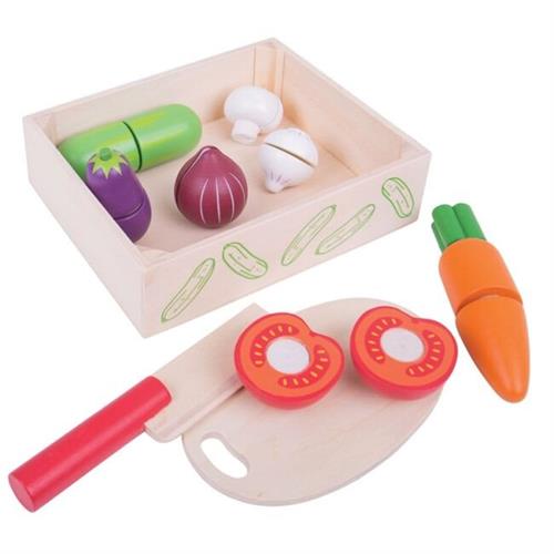 Bigjigs Toys Krájacia zeleniny v krabičke BJ473