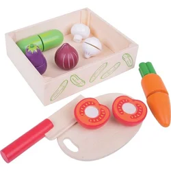 Bigjigs Toys Krájecí zeleniny v krabičce