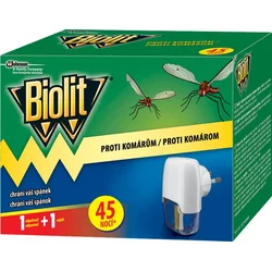 Biolit elektrický odparovač s tekutou náplňou 45 nocí 27 ml stroj