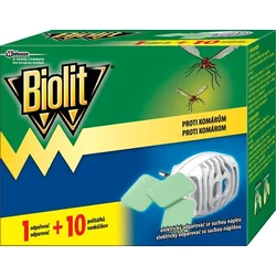 Biolit elektrický odpařovač se suchou náplní 10 ks + strojek